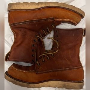 Red wing boots size 8 1/2